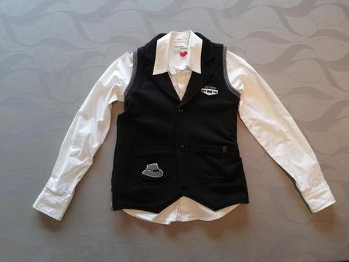 Overhemd en onderjasje voor jongen maat 146-152, Kinderen en Baby's, Kinderkleding | Maat 146, Zo goed als nieuw, Jongen, Setje