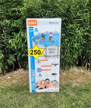 Piscine Bestway steel pro max neuve 366*122 avec accessoires beschikbaar voor biedingen
