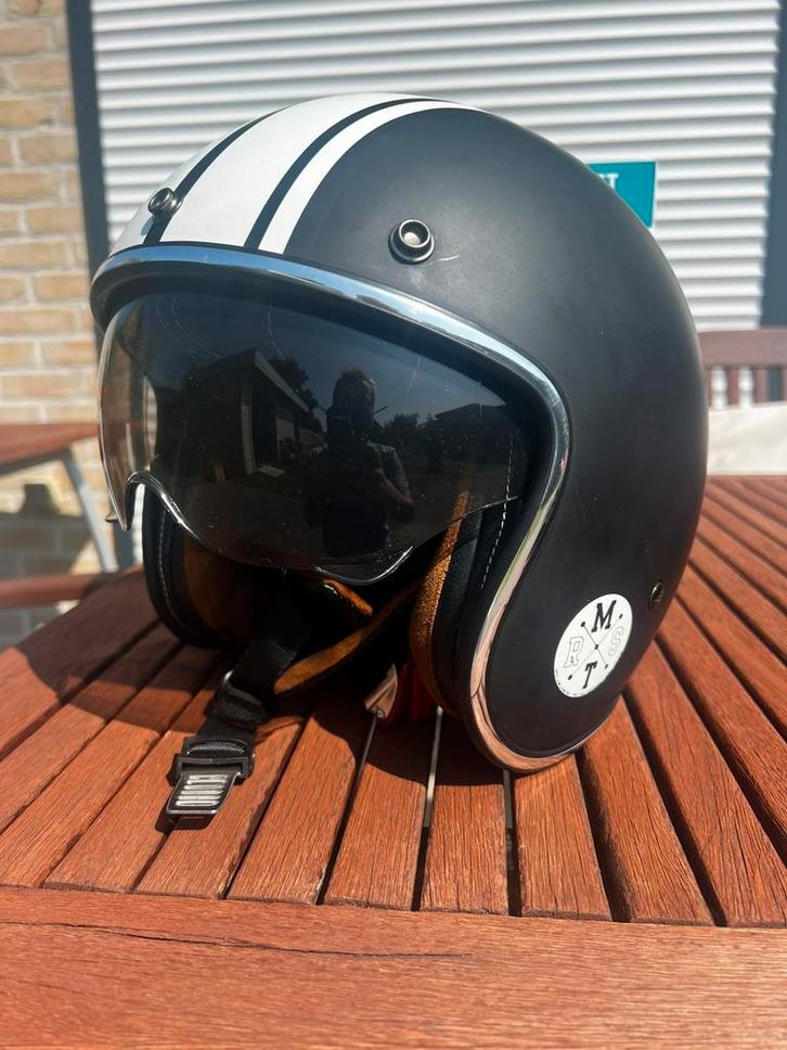 MT Helmets Le Mans II SV, Fietsen en Brommers, Brommerhelmen, Zo goed als nieuw, Medium, Ophalen of Verzenden