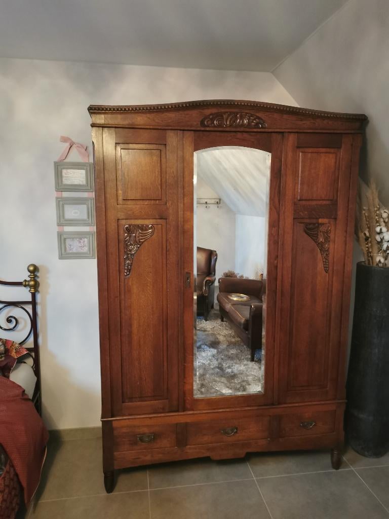 Kast eik antiek, Ophalen