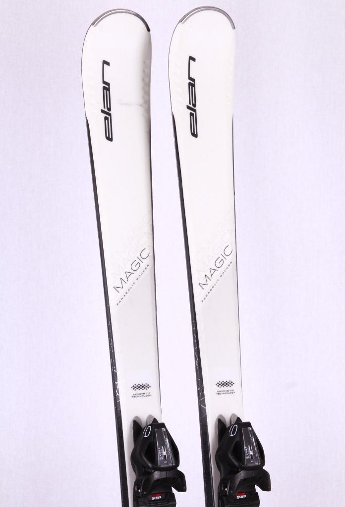 158 dames ski's ELAN WHITE MAGIC 2024, Sport en Fitness, Skiën en Langlaufen, Gebruikt, Ski's, Ski, Carve, 140 tot 160 cm, Verzenden