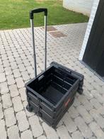 Caisse pliable à roulettes troley roll-roll caddy, Ophalen, Zo goed als nieuw
