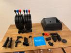 Saitek Throttle Quadrant (x2) + accessoires + 3D-onderdelen, Ophalen, Zo goed als nieuw, SAITEK