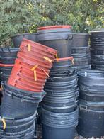 Plastic bloempotten, Tuin en Terras, Ophalen, Gebruikt