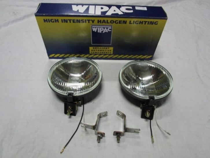 extra koplampen 5.5 WIPAC met covers Mini ea.., Auto-onderdelen, Verlichting, Mini, Oldtimer onderdelen, Rover, Universele onderdelen
