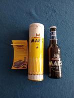 Maes pils: Blik + origineel vol flesje jaren 90, Ophalen of Verzenden, Zo goed als nieuw, Flesje(s), Overige merken