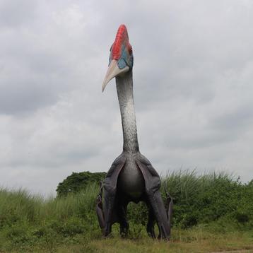 QUETZALCOATLUS – Dino beeld 3.70 x 2.20 x 5.90 mt beschikbaar voor biedingen