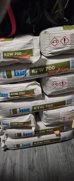 Kleef- en wapeningsmortel Knauf KZW 700, 10 zakken, Ophalen, Zo goed als nieuw