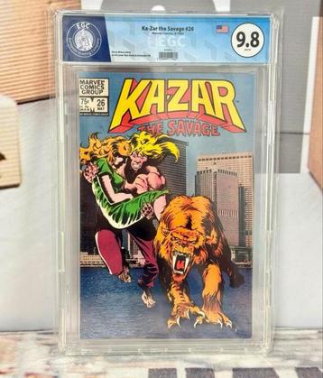 Ka-Zar kazar the Savage 1983 Grade 9.8 EGC Marvel Comics beschikbaar voor biedingen