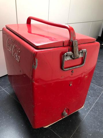 Coca Cola koelbox, Enlèvement, Utilisé
