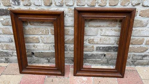2 houten lijsten, Huis en Inrichting, Woonaccessoires | Lijsten, Zo goed als nieuw, Ophalen