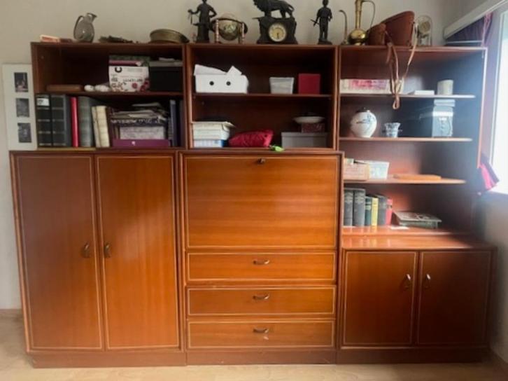 bureaukasten, Huis en Inrichting, Kasten | Boekenkasten, Gebruikt, 200 cm of meer, 150 tot 200 cm, 25 tot 50 cm, Met lade(s), Met deur(en)