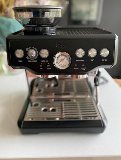 Sage Barista Express black truffle garantie & factuur, Elektronische apparatuur, Koffiezetapparaten, Zo goed als nieuw, Ophalen of Verzenden