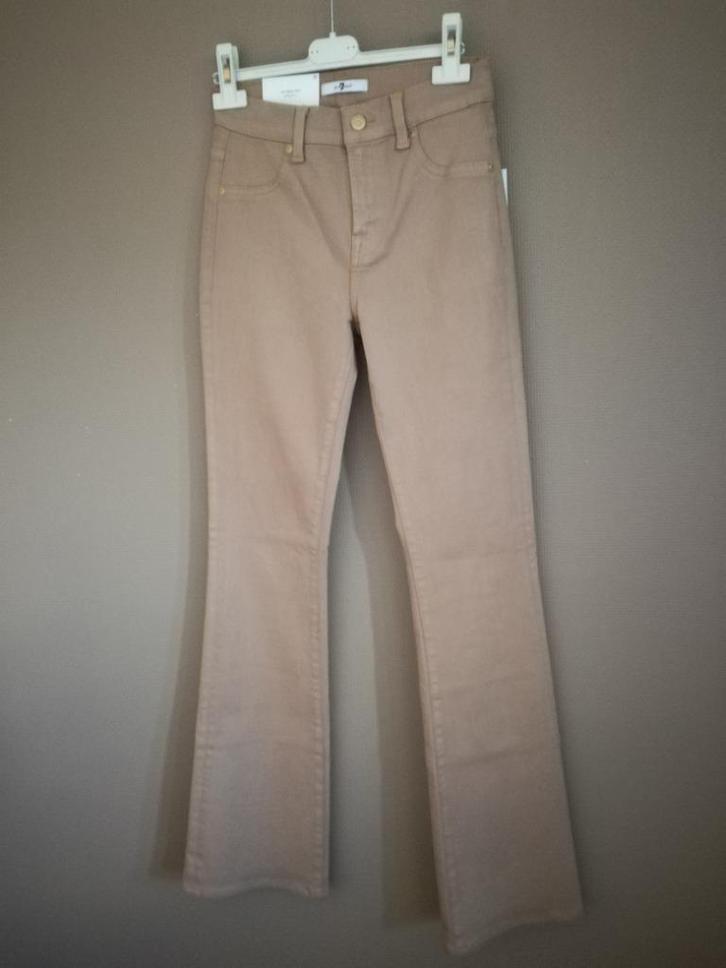 beige bootcut damesjeans van 7 For All Mankind, maat 26, Kleding | Dames, Spijkerbroeken en Jeans, Nieuw, Ophalen