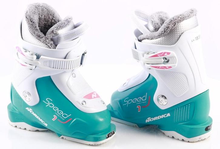 27 28 EU kinder skischoenen NORDICA SPEEDMACHINE, Sport en Fitness, Skiën en Langlaufen, Gebruikt, Ski's, Ski, Nordica, Carve