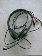 Casque filaire avec microphone pliable., Informatique & Logiciels, Casques micro, Enlèvement ou Envoi, Comme neuf, Filaire, Amstrad