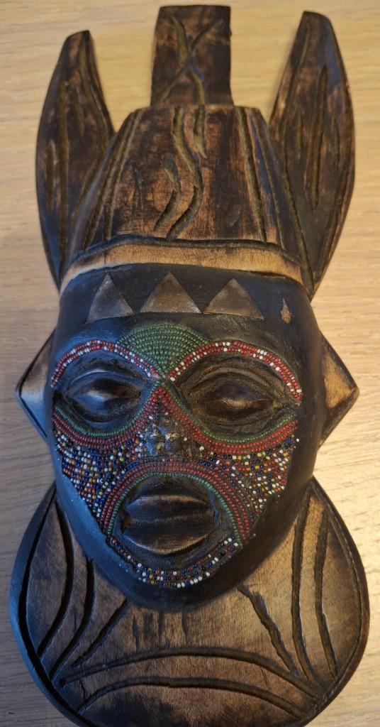 art africain : décoration ou petit masque ?, Antiek en Kunst, Kunst | Niet-Westerse kunst, Ophalen