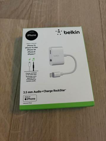 Belkin oplader en audio voor IPhone met Lightning kabel 