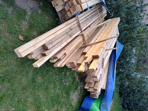 Houten balken en planken, Doe-het-zelf en Bouw, Hout en Planken, Gebruikt, Plank, Overige houtsoorten, Minder dan 200 cm, 25 tot 50 mm
