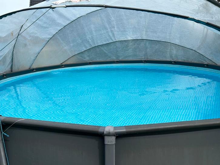 Zwembad intex ultra xtr frame, Tuin en Terras, Zwembaden, Zo goed als nieuw, Ophalen