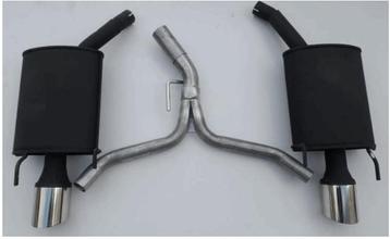 123 SPORTUITLAAT OPEL VECTRA C 1.6 1.8 y-stuk demper L+R  UI beschikbaar voor biedingen