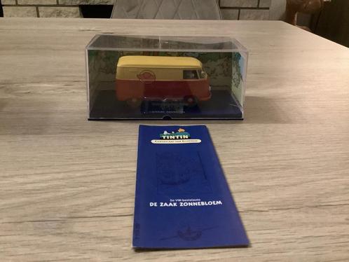 Kuifje miniatuur auto de zaak zonnebloem (Nieuw) (2005), Verzamelen, Stripfiguren, Nieuw, Beeldje of Figuurtje, Kuifje, Ophalen of Verzenden