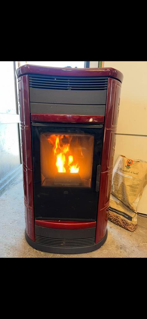Pellets Edilkamin, Huis en Inrichting, Kachels, Gebruikt, Ophalen