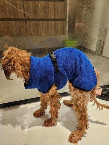 Microvezel honden badjas beschikbaar voor biedingen