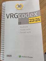 VRG Codex 2023-2024, Boeken, Ophalen of Verzenden, Zo goed als nieuw