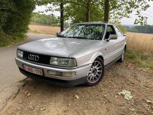 Audi 80 Coupé Quattro 2.3, Autos, Audi, Particulier, Essence, Coupé, Boîte manuelle, Argent ou Gris, Quatre roues motrices / 4X4