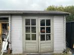 Houten tuinhuis beschikbaar februari 2026, Tuin en Terras, Tuinhuizen, Ophalen, Gebruikt, Tuinhuis, Zonder ramen