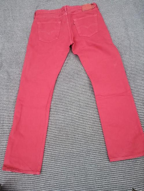 Rode Levi's jeans 501..vintage...in nieuwstaat...0478028005, Kleding | Heren, Broeken en Pantalons, Zo goed als nieuw, Ophalen of Verzenden