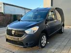 DACIA DOKKER 1.5 DIESEL 2019 1 JAAR GARANTIE MET 57000 KM, Auto's, Bestelwagens en Lichte vracht, Stof, Euro 6, 4 cilinders, Zwart