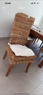 Teakhouten stoelen, Huis en Inrichting, Stoelen, Ophalen, Gebruikt, Overige kleuren, Chaises teck