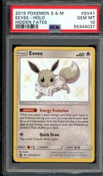 Eevee PSA 10 - SV41/SV94 -Soleil et lune -Dates cachées 2019, Enlèvement ou Envoi, Comme neuf, Cartes en vrac