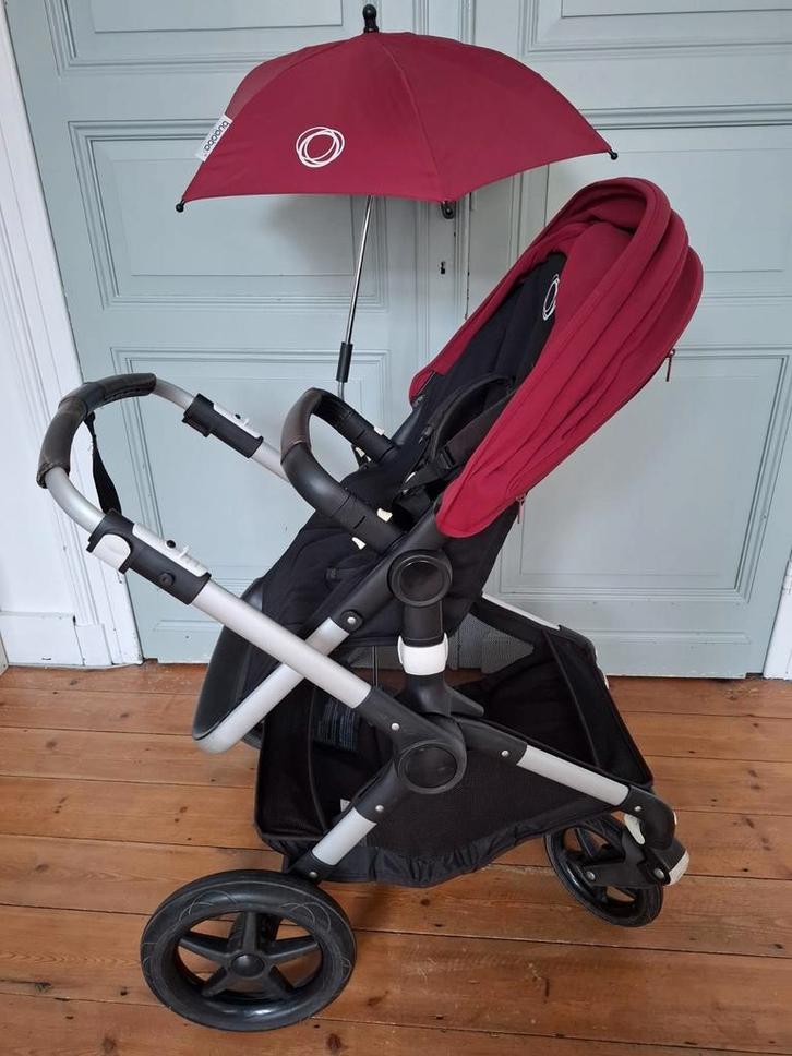 Bugaboo Fox, Kinderen en Baby's, Kinderwagens en Combinaties, Gebruikt, Kinderwagen, Bugaboo, Verstelbare duwstang, Ophalen