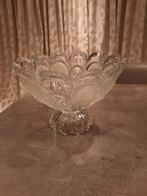 Vintage glazen kom op voet, Enlèvement ou Envoi