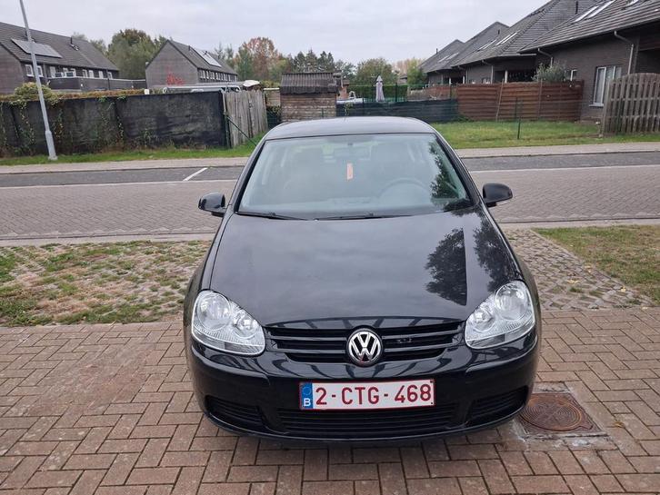 Golf 5 Tdi, Auto's, Volkswagen, Particulier, Golf, Diesel, Euro 4, 5 deurs, Handgeschakeld, Zwart, Grijs, Stof, Onderhoudsboekje