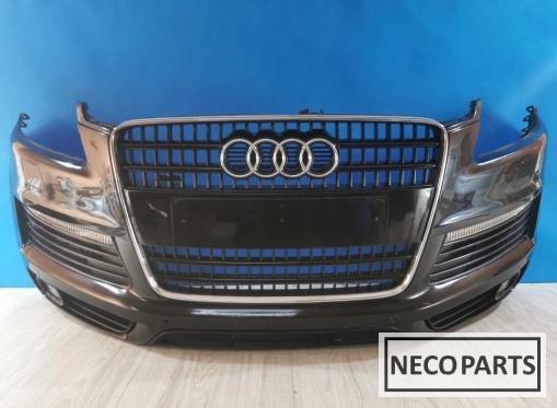 VOORBUMPER ORIGINEEL Audi Q7 4L S-Line PDC 2005-2010, Auto-onderdelen, Overige Auto-onderdelen, Audi, Gebruikt, Ophalen of Verzenden