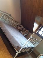bed te koop, Ophalen, Wit, Tweepersoons, 140 cm