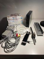 Console Wii RVL-001 avec manette, nunchuck et jeux, Enlèvement ou Envoi, Comme neuf, Avec 1 manette, Avec jeux