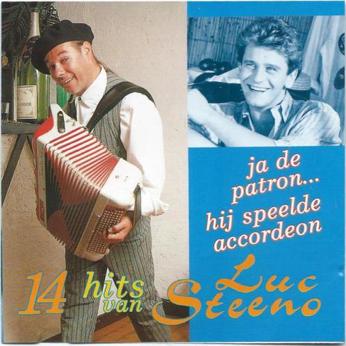14 Hits Van Luc Steeno - Ja De Patron... Hij Speelde Accorde, Cd's en Dvd's, Cd's | Nederlandstalig, Levenslied of Smartlap, Verzenden