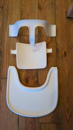 Stokke babyset tripp trapp wit, Kinderen en Baby's, Kinderstoelen, Gebruikt, Ophalen