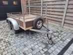 Dubbelas aanhangwagen 750kg, Auto diversen, Aanhangers en Bagagewagens, Ophalen