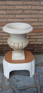 Vintage bloemen staander wit., Tuin en Terras, Ophalen, Zo goed als nieuw