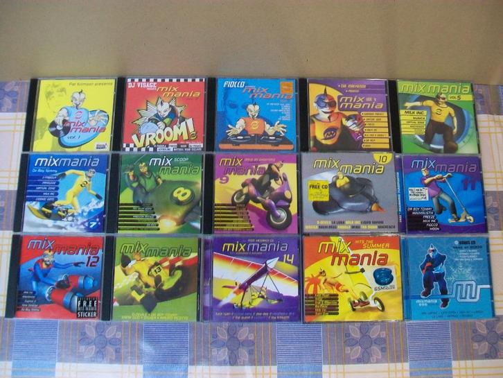 Mix Mania - Mixmania - Fiocco - The Mackenzie - Pat Krimson, Cd's en Dvd's, Cd's | Dance en House, Gebruikt, Techno of Trance