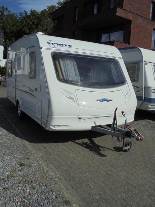 Sprite Super 450,2/2004,4 slp/Frans bed+rondzit,voortent, Caravans en Kamperen, Caravans, Particulier, tot en met 4, 1000 - 1250 kg