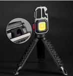 Zaklamp met Sleutelhanger & Statief – Noodlamp, Enlèvement ou Envoi, Neuf