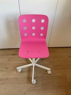 Roze bureaustoel IKEA Jules, Ophalen, Zo goed als nieuw, Roze, Bureaustoel