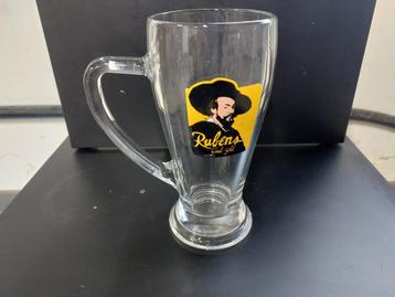 Verre à bière Rubens doré, Enlèvement ou Envoi, Comme neuf, Verre à bière